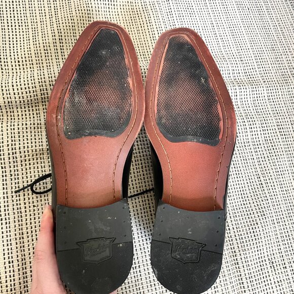 Black Leather Florsheim Oxford Dress Shoes